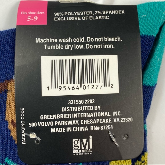 NWT Sloth Socks - Picture 8 of 9